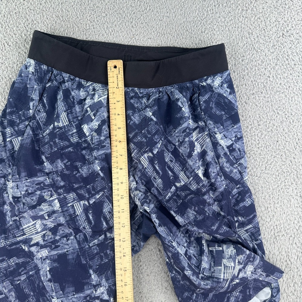 Lululemon Core Shorts Mens Medium Cityscape Drawstring Gym Geomteric 10" - Picture 6 of 10